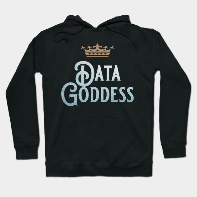 Data Goddess Hoodie by Miozoto_Design